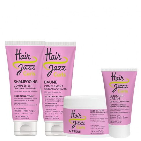 Hair Jazz Curls routine complète pour la pousse et la formation des boucles